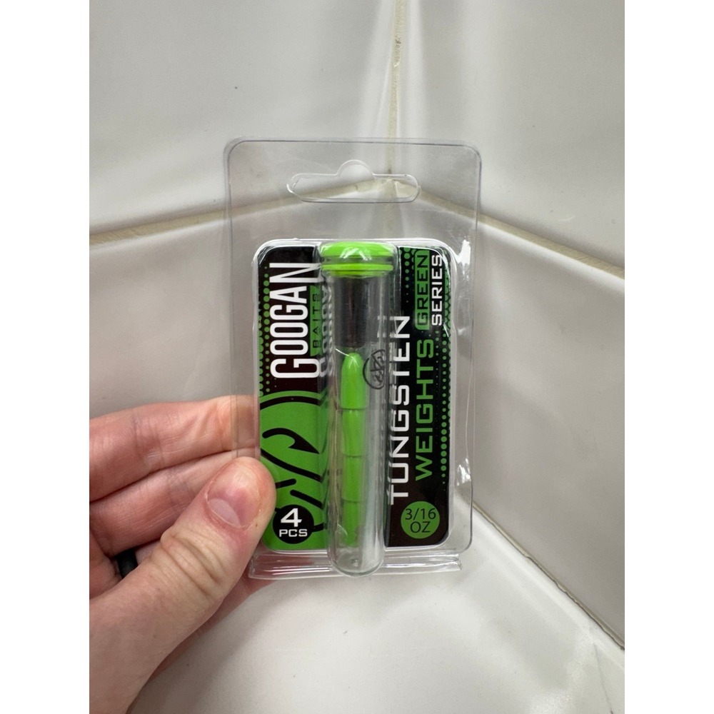 Googan Squad Green Series Tungsten Dropshot Weights 3/16 oz
